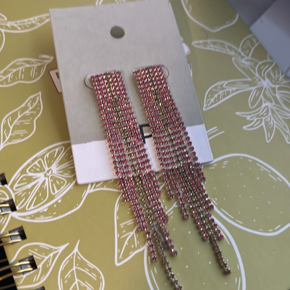 ✨🎇🎉🎆New earrings hanging blank
